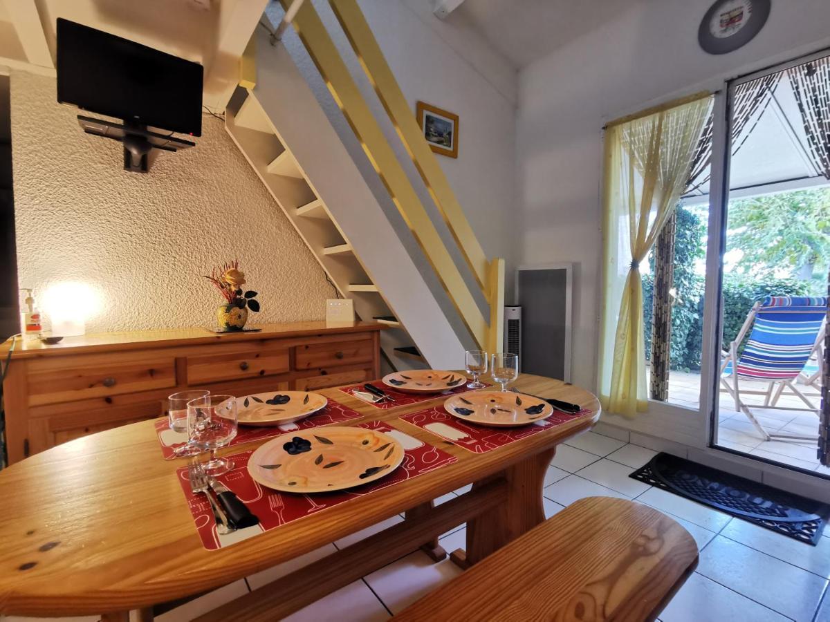 Les Lavandines -Coquette Maison De Vacances - 400 M De La Plage - Grande Terrasse - 2 Chambres - 2 Salles De Bain - Tout Confort أرجيليه- سور- مير المظهر الخارجي الصورة
